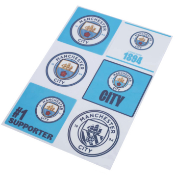 Manchester City naklejki Car Decal Set