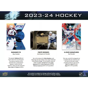 NHL pudełka karty hokejowe NHL 2023-24 Upper Deck SPx Hockey Hobby Box