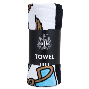 Newcastle United ręcznik plażowy striped design