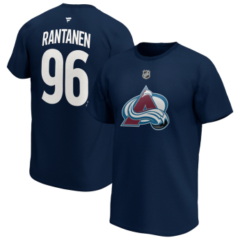 Colorado Avalanche koszulka męska Mikko Rantanen #96 Iconic Name & Number Graphic