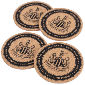 Newcastle United zestaw podkładek 4pk Coaster Set