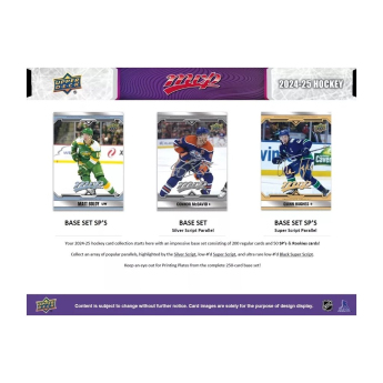 NHL pudełka karty hokejowe NHL 2024-25  Upper Deck MVP Hockey Hobby Box