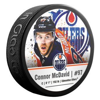 Edmonton Oilers krążek Connor McDavid #97 NHLPA