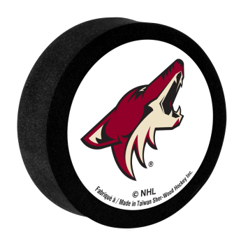 Arizona Coyotes krążek do hokeja z pianki White Sher-Wood