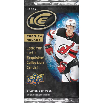 NHL pudełka karty hokejowe NHL 2023-24 Upper Deck Ice Hobby Balíček