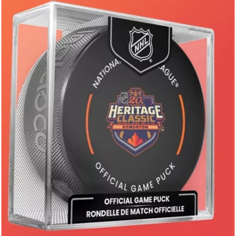 Edmonton Oilers krążek Heritage Classic 2023 Edmonton Official Game Puck