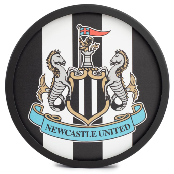 Newcastle United zegar ścienny Metal LED Logo