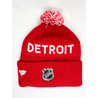 Detroit Red Wings czapka zimowa dziecięca Cufed Knit With Pom