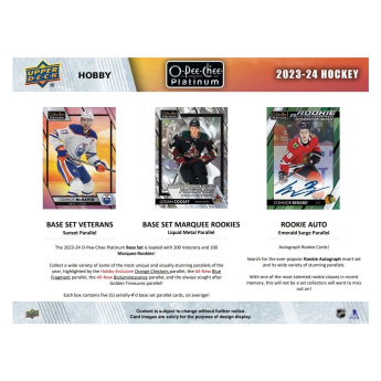 NHL pudełka karty hokejowe NHL 2023-24 Upper Deck O-Pee-Chee Platinum Hobby Box