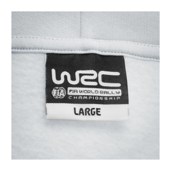 WRC championship męska bluza z kapturem Zipper Classic grey 2024