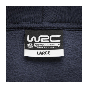 WRC championship męska bluza z kapturem Zipper Classic navy 2024