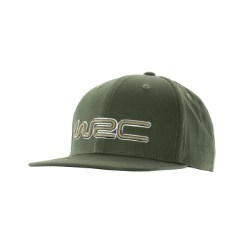 WRC championship czapka flat baseballówka Classic green 2024