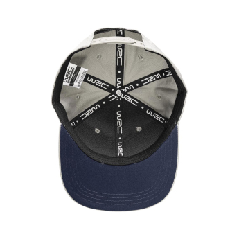 WRC championship czapka flat baseballówka Classic grey 2024