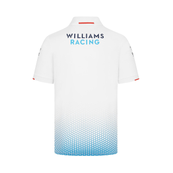 Williams męska koszulka polo Driver white F1 Team 2024