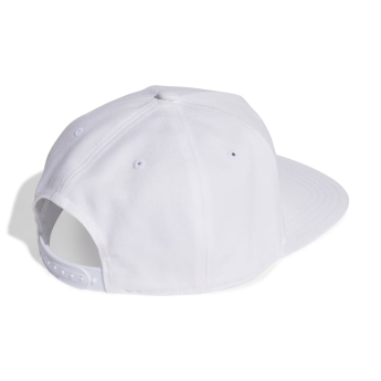 Real Madryt czapka flat baseballówka Snapback white