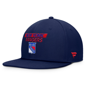 New York Rangers czapka flat baseballówka AP Rink Prime Structured Mid Crown Adj. Squarevisor Snapback