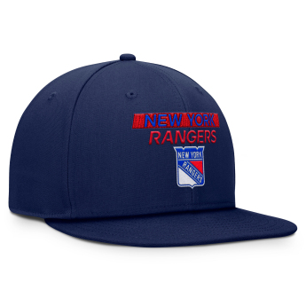 New York Rangers czapka flat baseballówka AP Rink Prime Structured Mid Crown Adj. Squarevisor Snapback