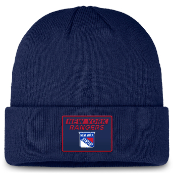 New York Rangers czapka zimowa Authentic Pro Rink Prime Cuffed Beanie