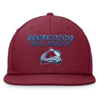 Colorado Avalanche czapka flat baseballówka AP Rink Prime Structured Mid Crown Adj. Squarevisor Snapback