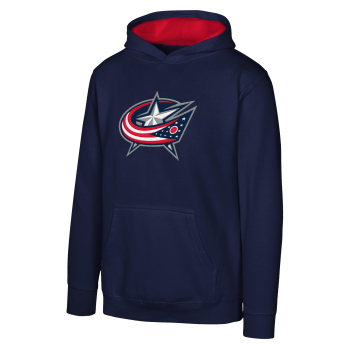 Columbus Blue Jackets dziecięca bluza z kapturem Prime Po Flc Hood -Home