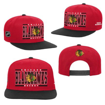 Chicago Blackhawks dziecięca czapka flat Retro Deadstock Snapback