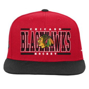 Chicago Blackhawks dziecięca czapka flat Retro Deadstock Snapback