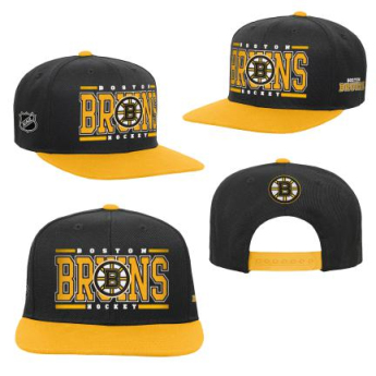 Boston Bruins dziecięca czapka flat Retro Deadstock Snapback