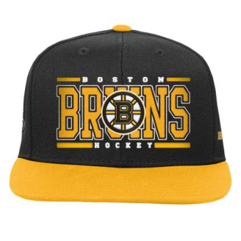 Boston Bruins dziecięca czapka flat Retro Deadstock Snapback