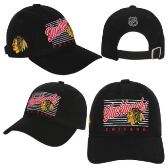 Chicago Blackhawks dziecięca czapka baseballowa Retro Wooly Dad