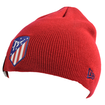 Atletico Madrid czapka zimowa Logo red