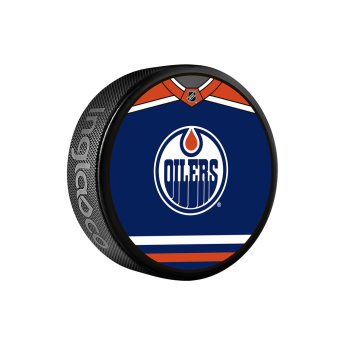 Edmonton Oilers krążek Jersey Design Souvenir Collector Hockey