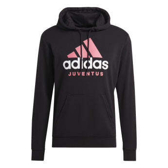 Juventus męska bluza z kapturem dna hoody black