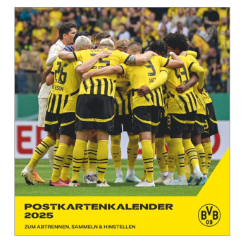 Borusia Dortmund kalendarz 2025 Postcard