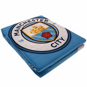 Manchester City pościel na podwójne łóżko Double Duvet Set PL