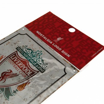 Liverpool tablica na ścianę Retro Logo Sign